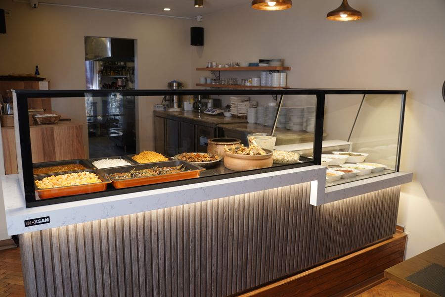 Restoran iç mekânından bir detay